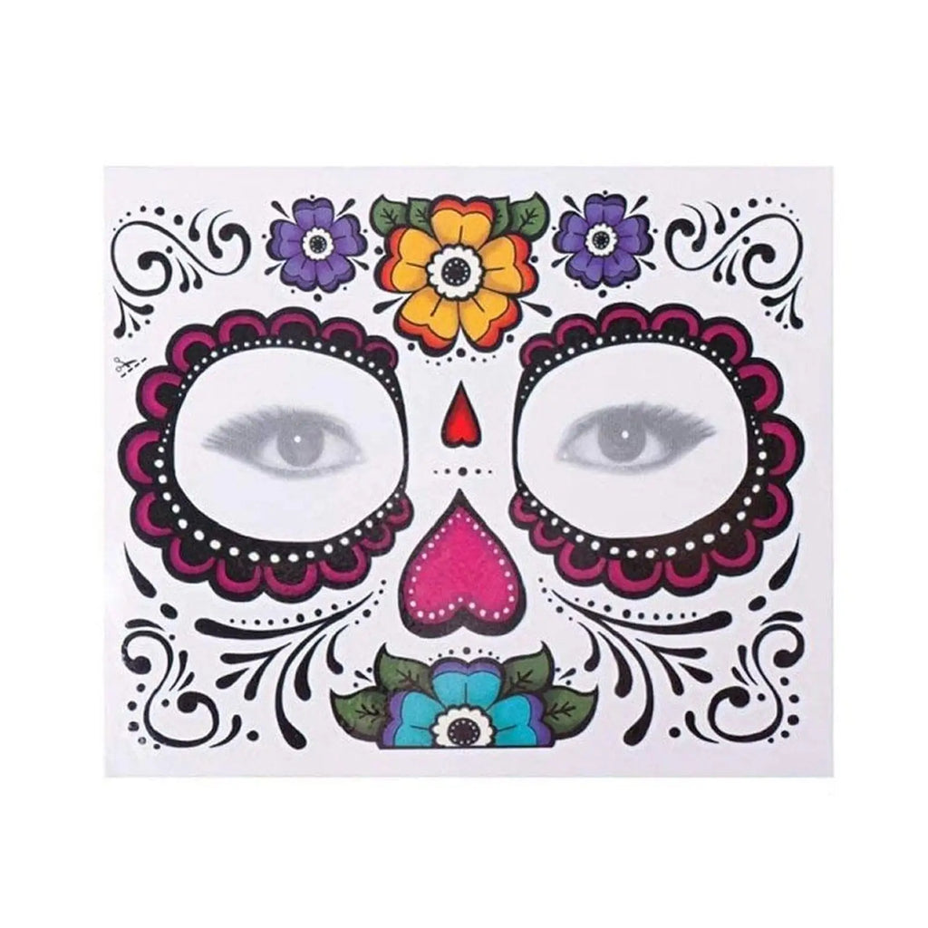 Halloween Theme Face Jewels Rhinestones Temporary Crystal Stickers Face Gems Self- Adhesive Glitter Jewel Tattoo Sticker Makeup Oasis Select M