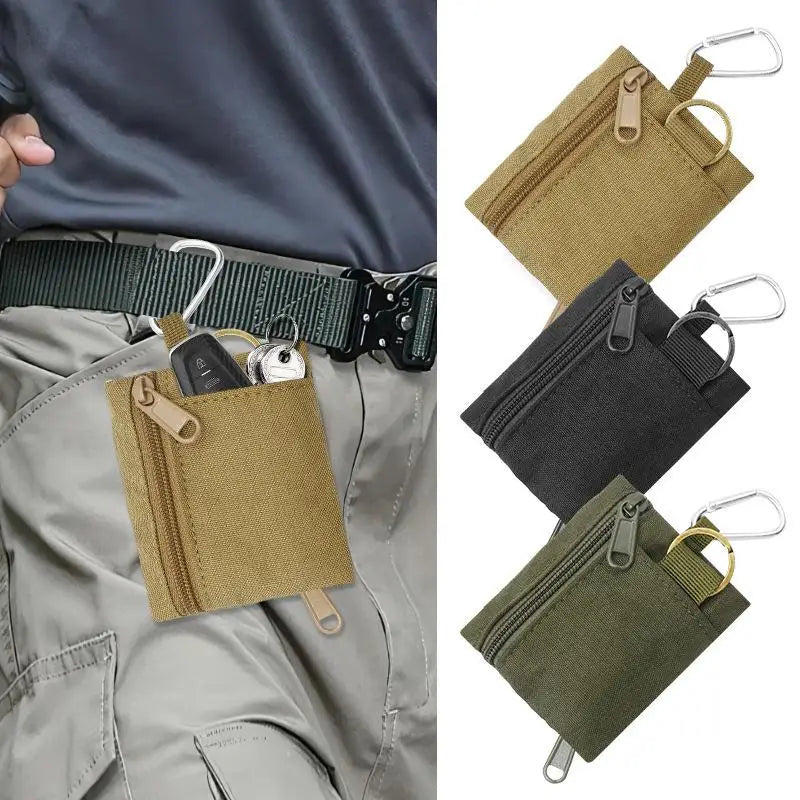 Mini EDC Zipper Pouch – Coin Purse, Key & Card Holder Bag EDC Zipper Pouch Oasis Select