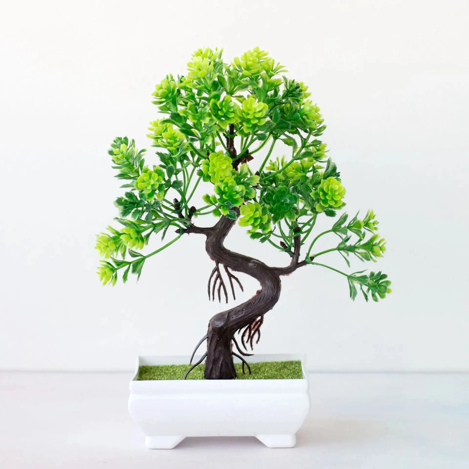 Artificial Bonsai Tree Potted Plant | Fake Décor for Home & Office Artificial Potted Plant Oasis Select