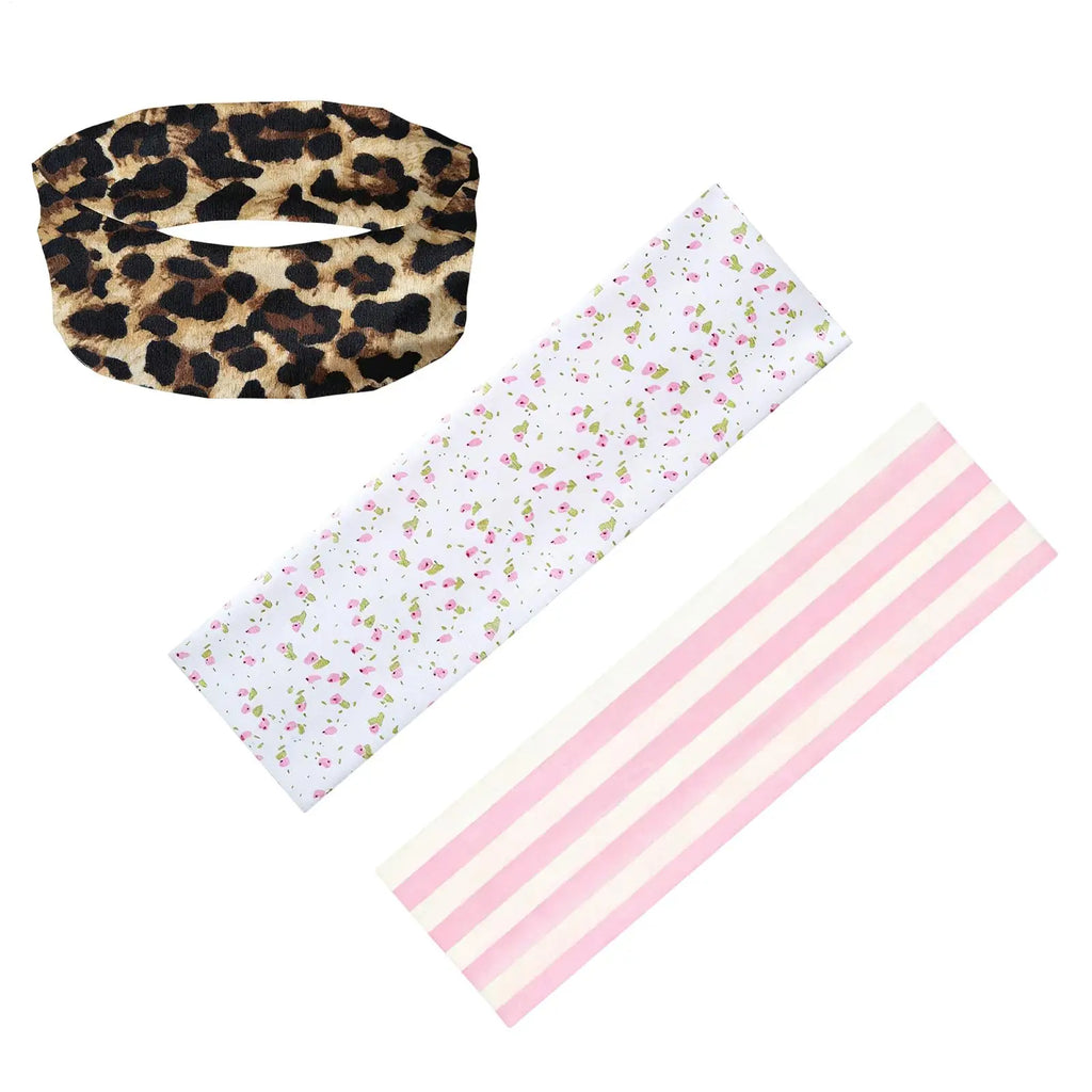 1PC Sport Headbands for Women Non-Slip Stretchy Sweatband Sports Stretchy Sweat Bands for Running Yoga Gym Cycling Fitness Oasis Select