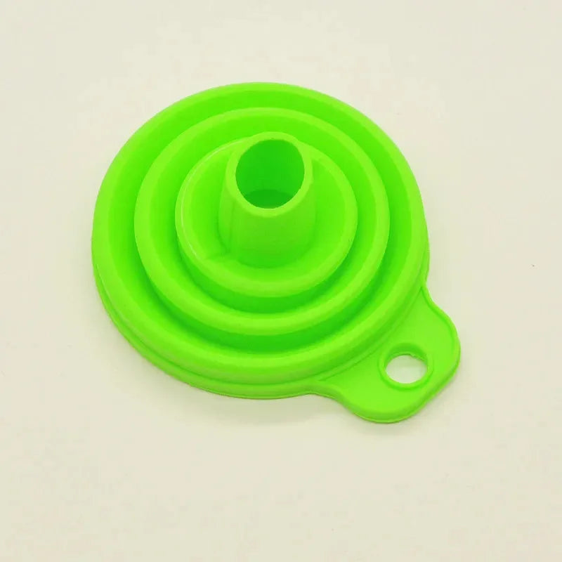 1/2pcs Foldable Funnel Silicone Foldable Portable Funnel For Fuel Funnel Beer Oil Kitchen Accessories Tools Free Delivery Oasis Select