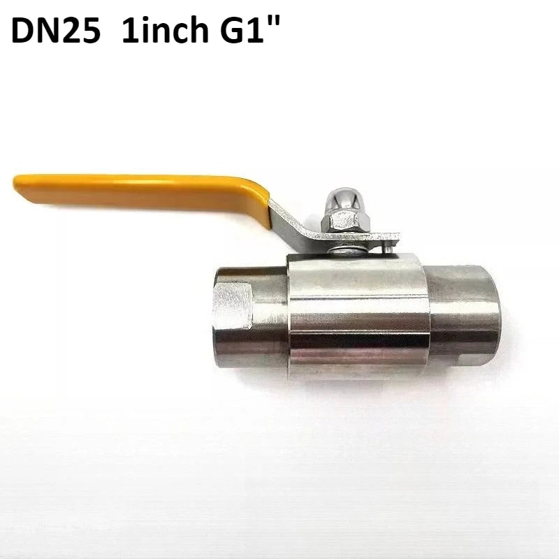 Stainless Steel 304 Ball Valve 2 3 4 6 Points DN8 10 15 20 25 High Pressure Straight Through with Double Internal Thread Oasis Select DN25 1inch 304 Stainless steel