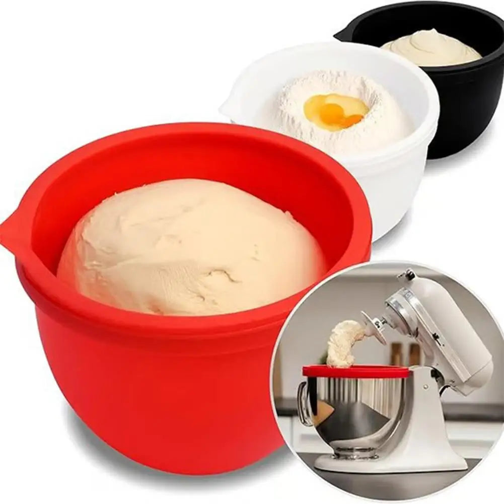 MixAid Silicone Liners For KitchenAid Tilt-Head 5 Qt Mixers -No More Mixer Bowls Needed - Mixer Accessories Oasis Select