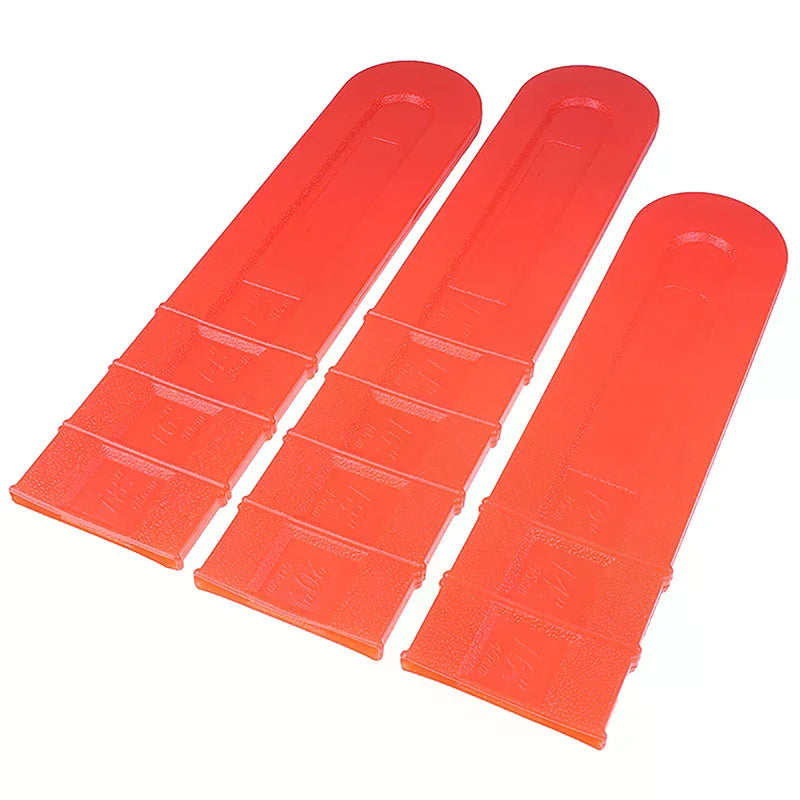 14/16/18/20 inch Chainsaw Bar Protective Cover Plastic Scabbard Protector Chain Accessories Pruning Guide Plate Covers Oasis Select
