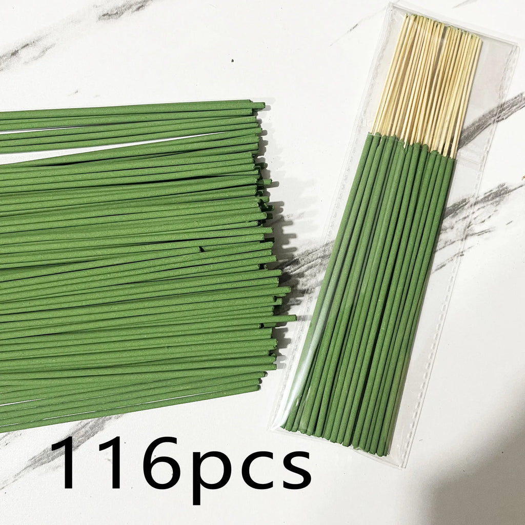 45 Min Burn Citronella Incense Sticks Lemongrass Scent Air Purifying for Camping Patio Holiday Decor Halloween Christmas Easter Oasis Select 116 sticks