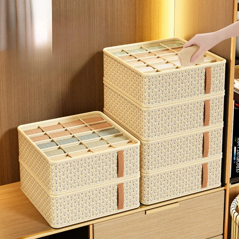 Closet Organizer Underwear Drawer Organizer Socks Bra Clothing Storage Box Wardrobe Organizer Clothes Cabinet Drawer Organizers Oasis Select