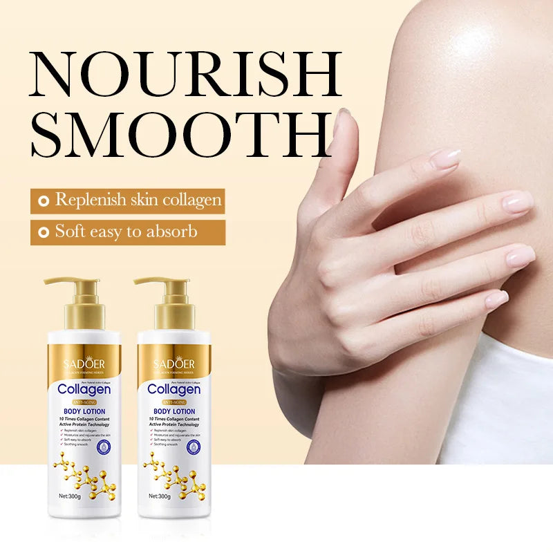 Collagen Body Lotion – Firming, Hydrating & Anti-Aging 300g Collagen Body Lotion Oasis Select