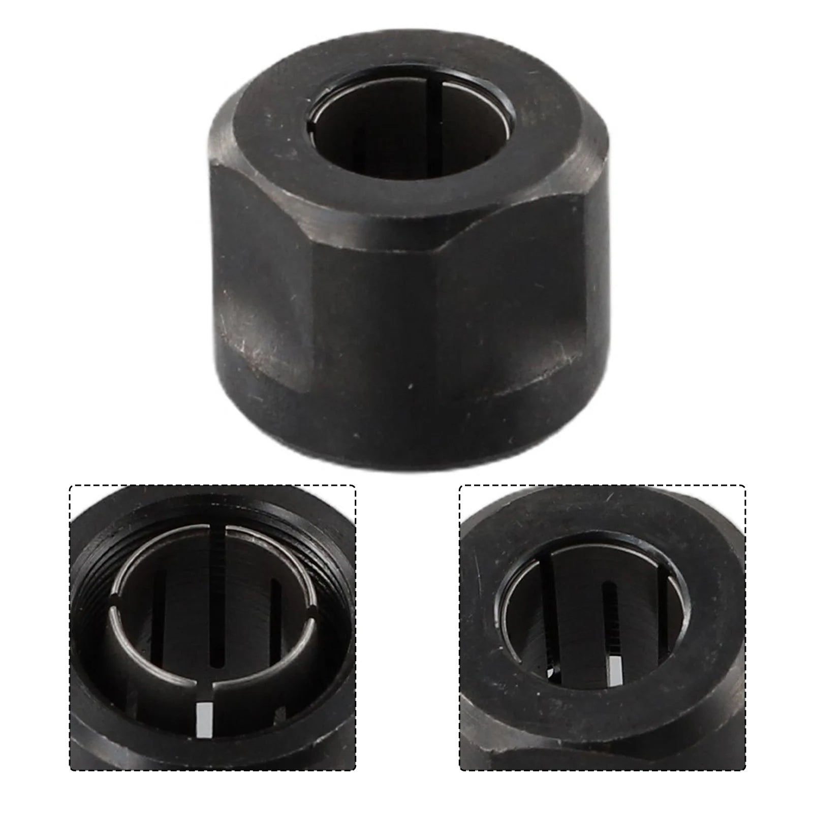1/2 Inch Collet Chuck Adapter Nut Plunge Electric Router Bit Collets 12.7mm Center Hole For Makita 3612 Durable Oasis Select