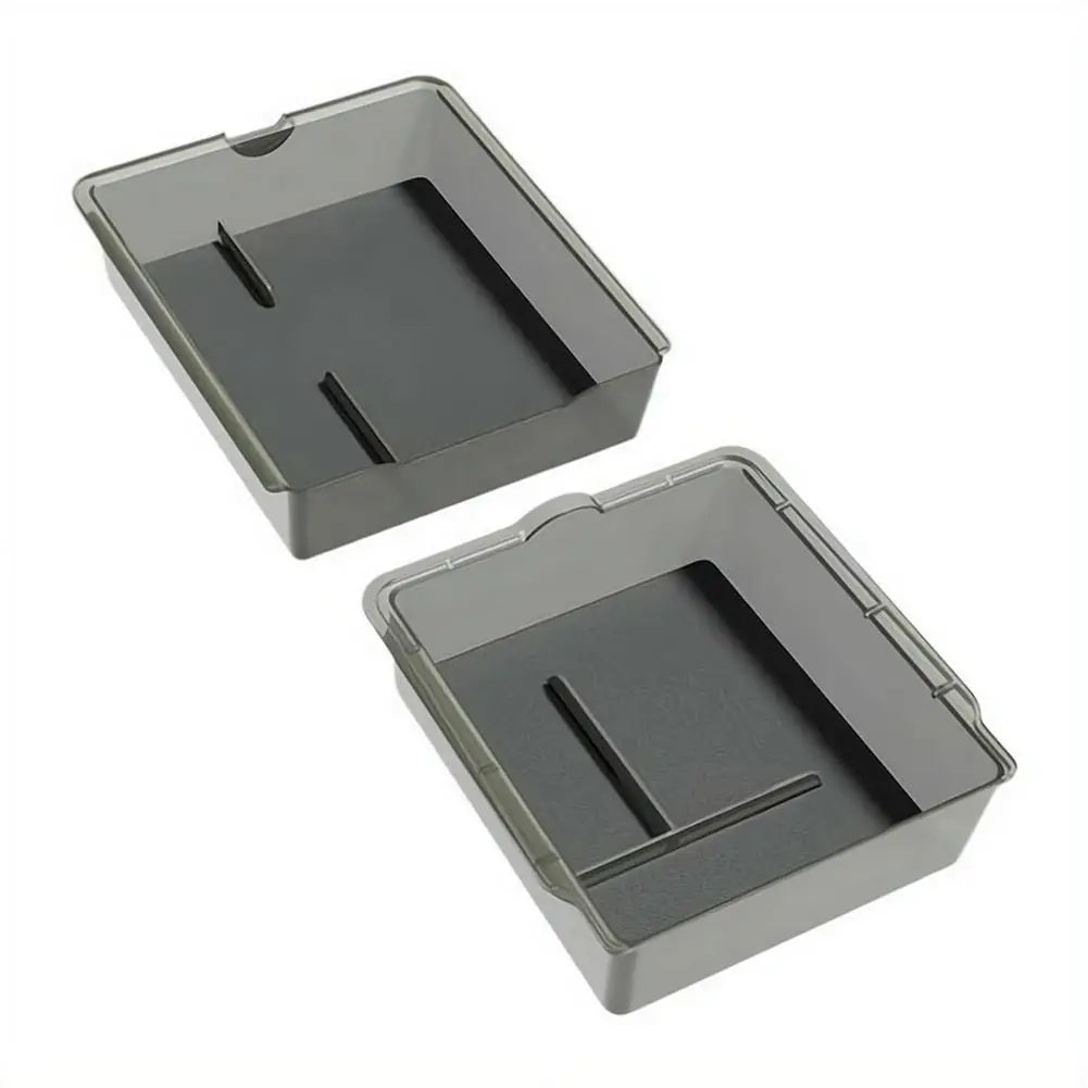 ABS Armrest Box Storage Silicone Mat Center Console Organizer For Tesla Model YL Juniper Console Organizer Box Accessories Oasis Select