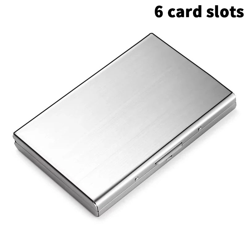 RFID Blocking Slim Metal Card Holder Wallet | Unisex