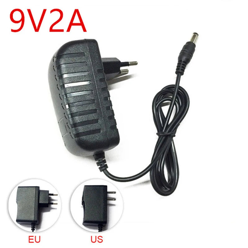 AC 110-240V DC12V Power Supply Adapter 5V 6V 9V 13V 24V 12V 1A 2A 3A Universal Power Supply Charger Adapter For LED Light Strips Oasis Select