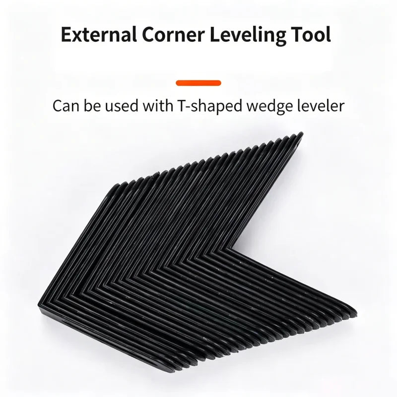 25Pcs Tile Leveling System Clips Male Angle Floor Wall Tile Leveler Spacers Locater Adjuster Put Building Construction Tools Oasis Select