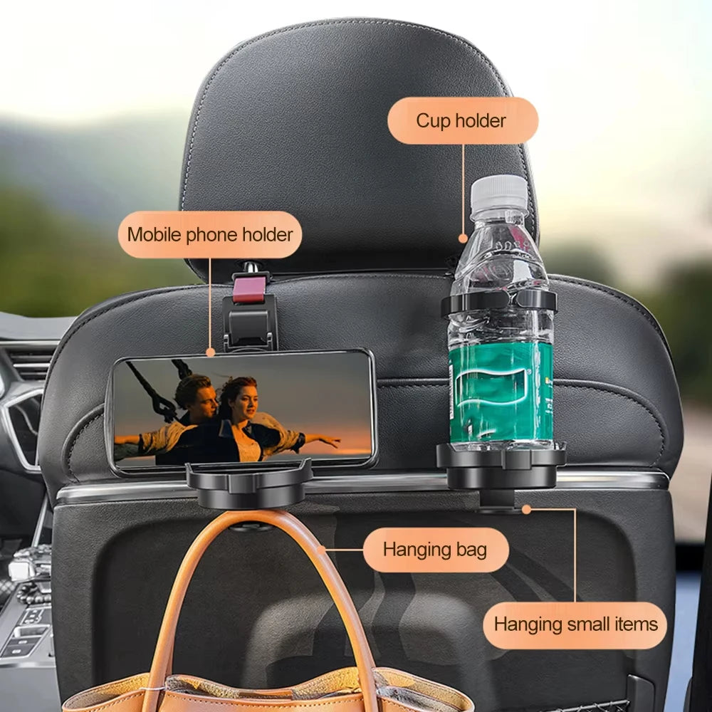 3-in-1 Car Air Vent Cup Holder | Expandable Anti-Shake
