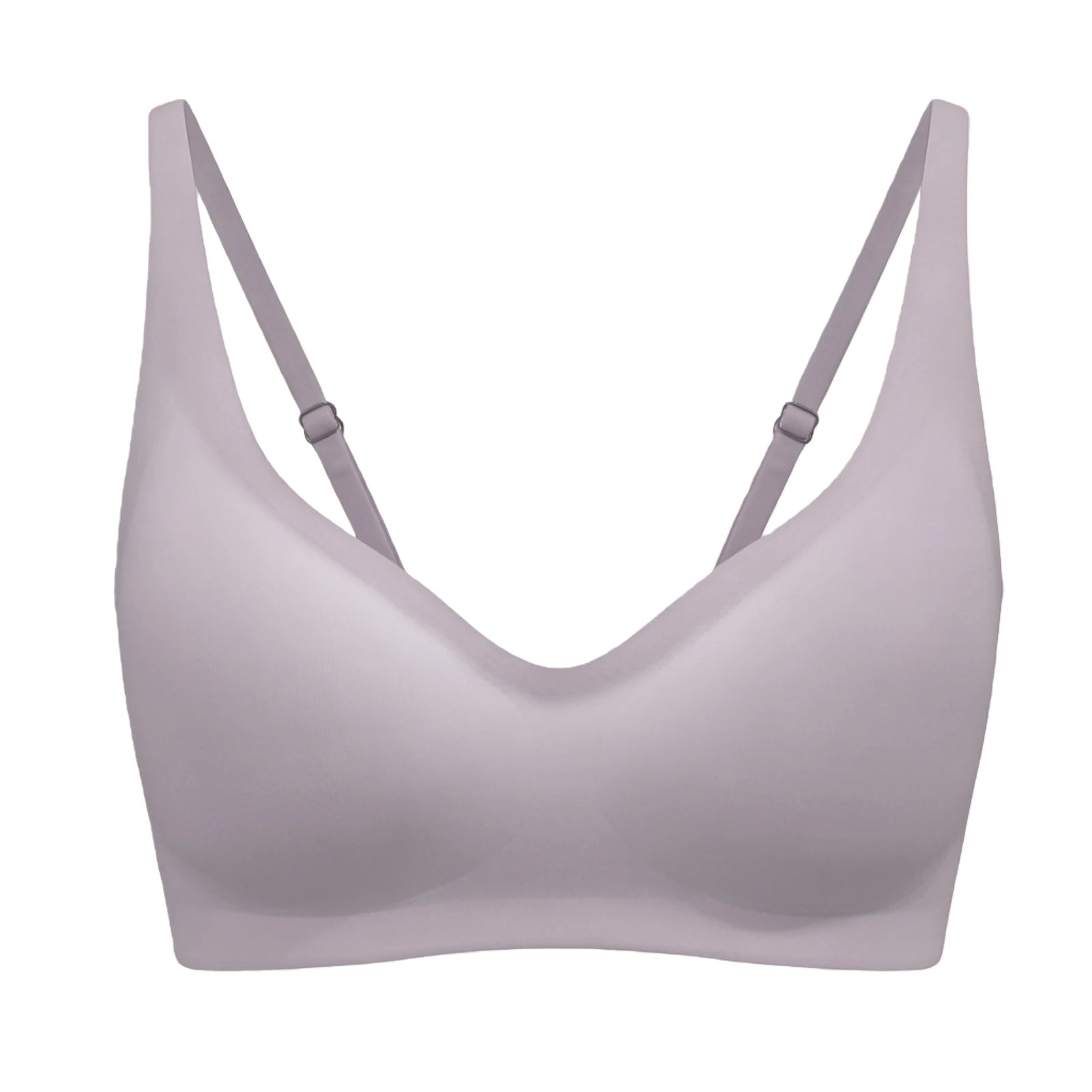 Women Seamless Bra One-Piece Underwear Wire-Free Gather Anti-Sagging Bralette Invisible Underwear Soft and Comfortable Underwear Oasis Select Grey M