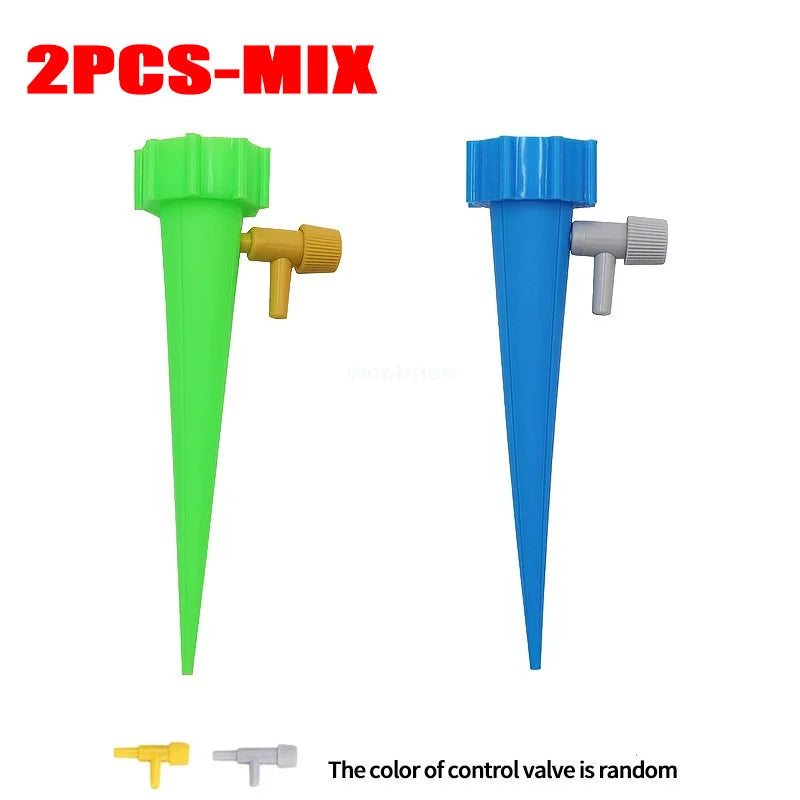 Automatic Drip Plants Irrigation Drip Irrigation Garden Watering System Garden Plant Self Watering Kits Insert Watering Devices Oasis Select 2PCS-MIx