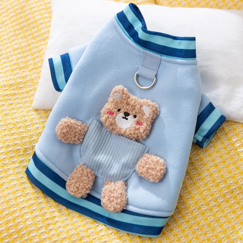 3D Fleece Sweater Vest for Dogs & Cats | Winter Pet Clothes
