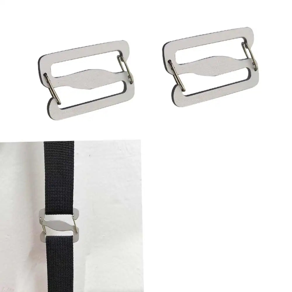 1pair 20/25/30mm Kayak Inflatable Boat Webbing Quick-Release Straps Buckles with Spring Snap Hook Strap Fasteners Hardware Oasis Select