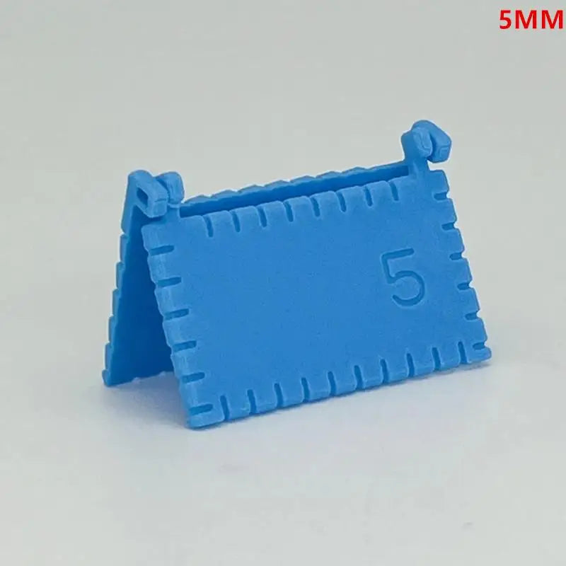 1/3 PCS Precision Sewing Guide Template Tool for Consistent Stitches 3/4/5mm Spacing Fabric Embroidery Leather Craft Oasis Select 5mm Blue