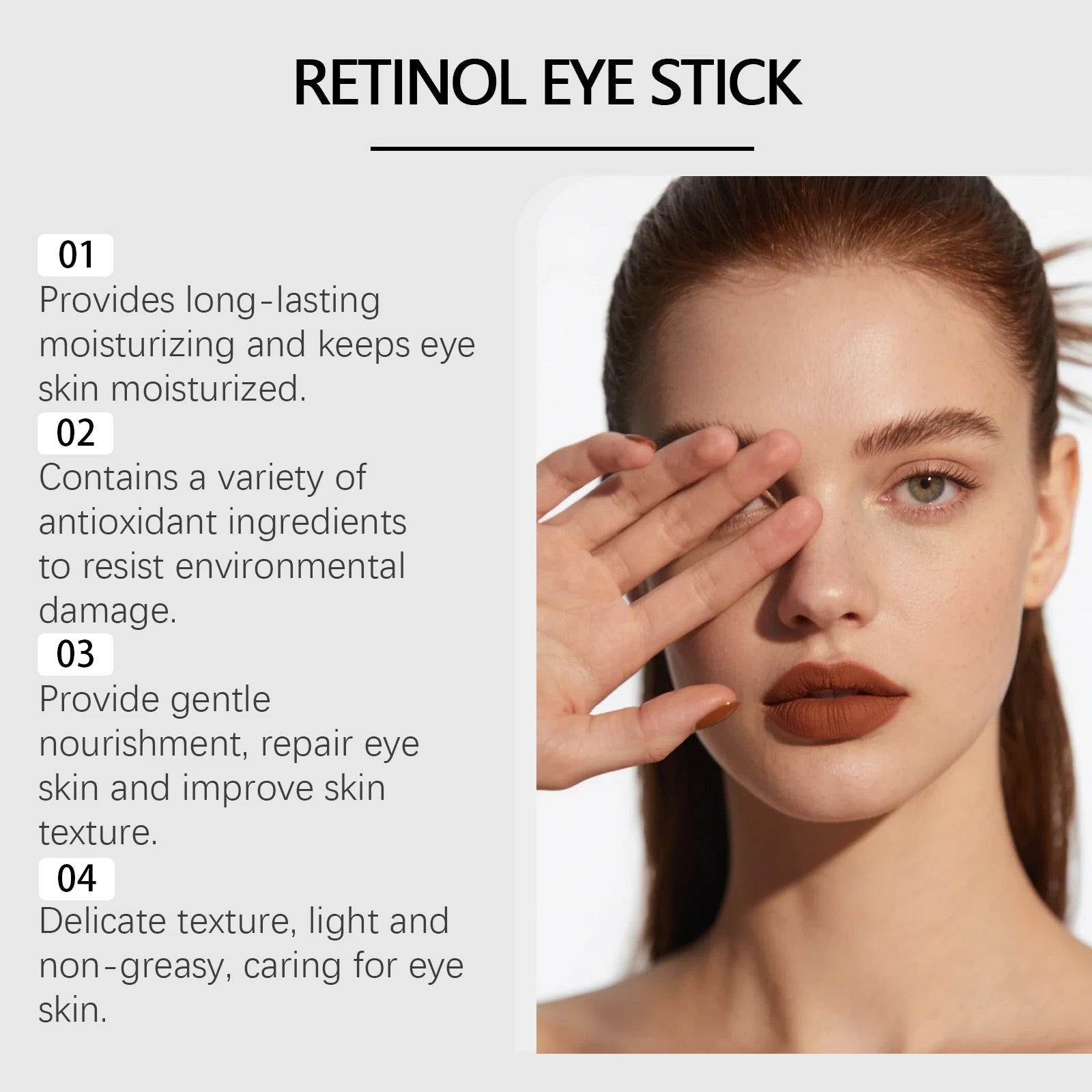 Hoygi Retinol Eye Cream Stick – Dark Circles & Anti-Aging Retinol Eye Cream Oasis Select