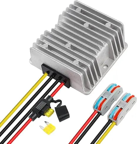 600W High Power Voltage Reducer DC 48V 60V 72V Step Down to 12V 50A Buck Converter Module Car Truck Power Regulator Transformer Oasis Select 18V-60V to 12V 20A