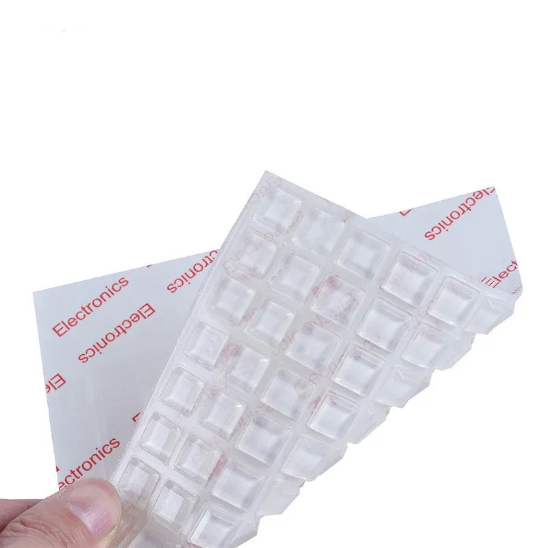 Cabinet Door Bumpers Strong Self-Adhesive Clear Pads Soft Silicone Door Stopper Mute Damper Buffer Furniture Cushion Oasis Select