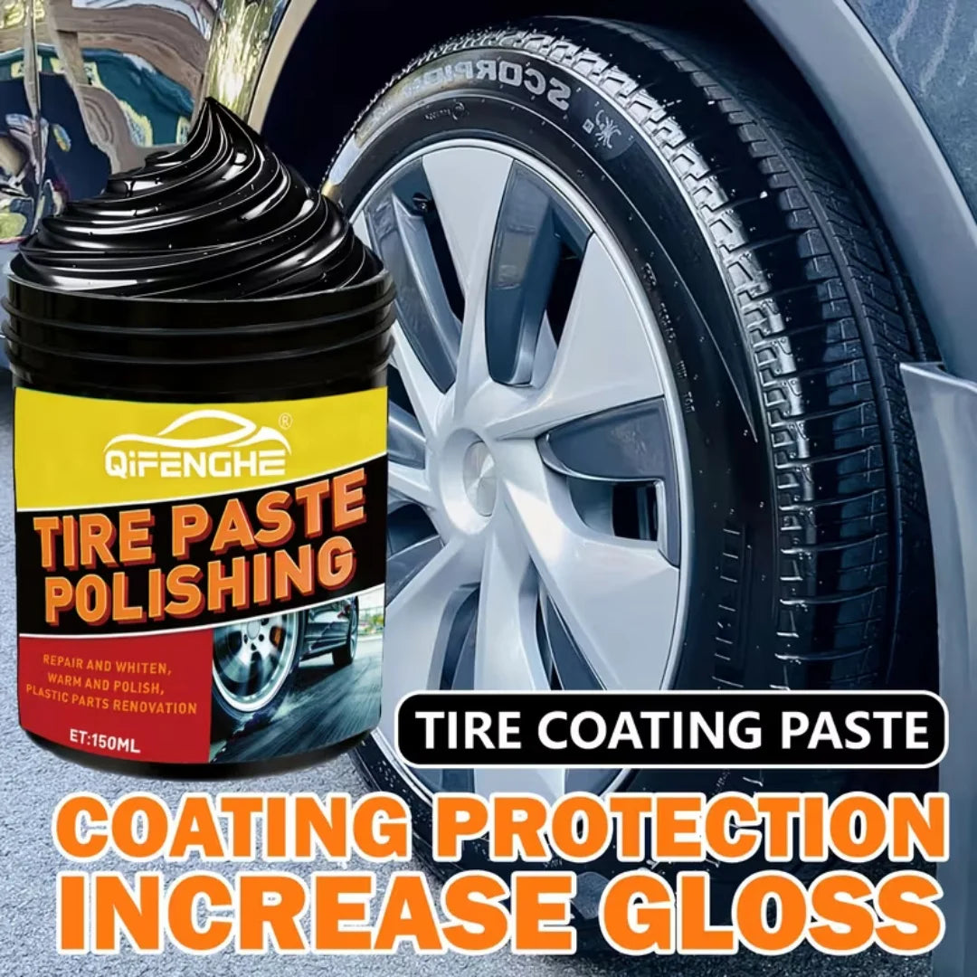 150ml Tire Blackening Paste – Tire Shine & Plastic Restorer Tire Shine Paste Oasis Select