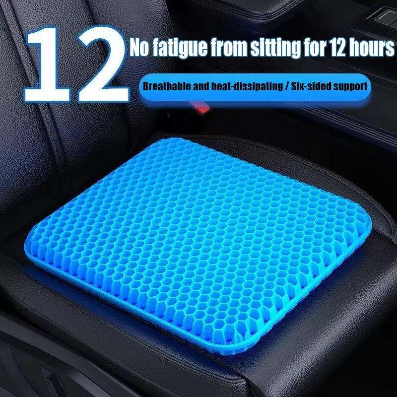 Gel Seat Cushion Breathable Cooling Pad For Summer Car Seat Soft Cooling Pad Office And Home Stool Oasis Select