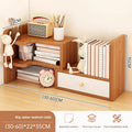 Desktop bookshelf storage shelf office storage shelf simple desk multi-layer telescopic shelf home desk small bookcase Oasis Select 19