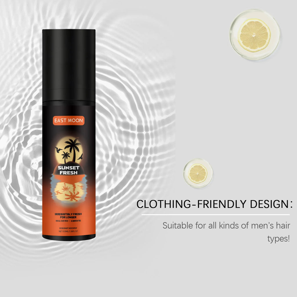 Fruity Deodorizing Spray for Man Underarm Deodorizing Odor Removal Keep Fresh Lasting Fragrance Reduce Body Bad Smell Body Spray Oasis Select