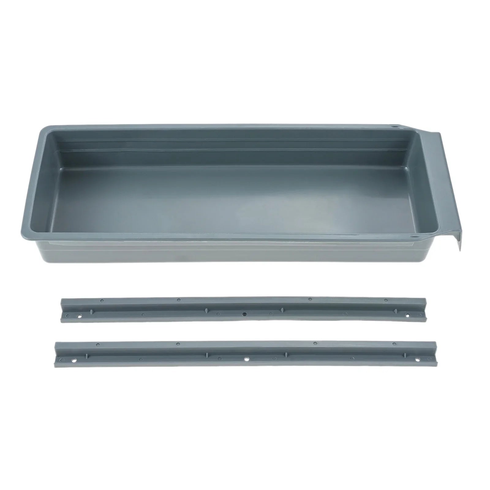 1Pc Industrial Sewing Machine Table Stand Drawer Storage Plastic Drawer with Track Grey Drawer with Slider Box 34cmx12.7cm*4.4cm Oasis Select