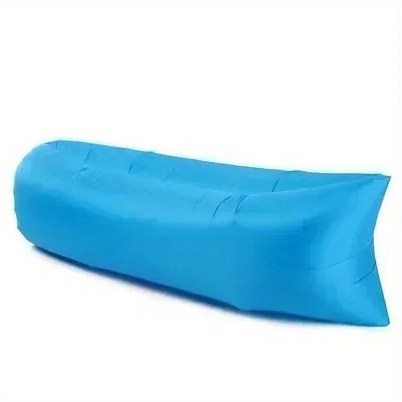 Super comfortable inflatable reclining sofa bed, with soft and fluffy air cushions, suitable for camping and on the beach Oasis Select Blue
