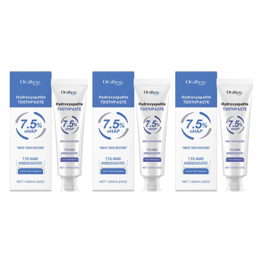 Oralhoe Hydroxyapatite Whitening Toothpaste – Stain Removal Whitening Toothpaste Oasis Select 360g boxed
