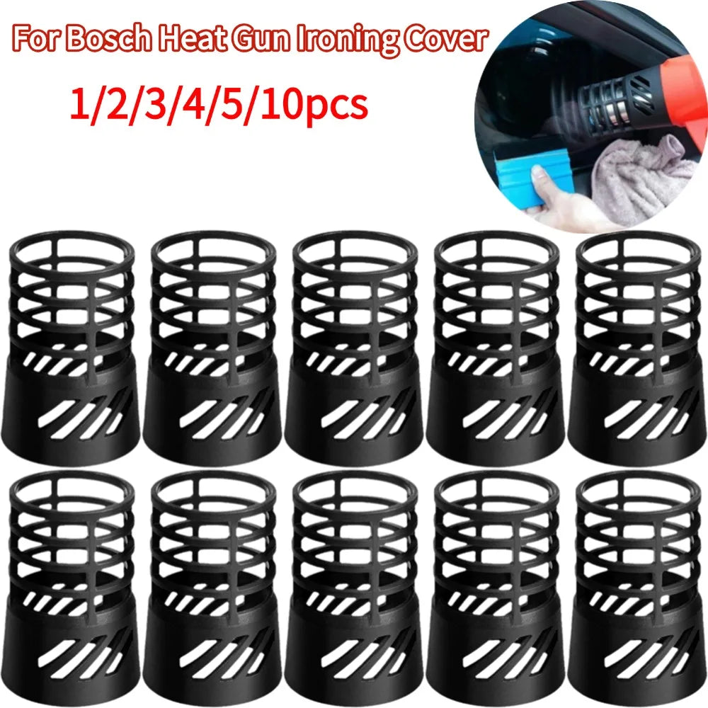 Hot Air Gun Protective Plastic Cover High Temperature Windpipe Anti Scalding Coating Tool Roasting Gun Ironing Cover Accessories Oasis Select