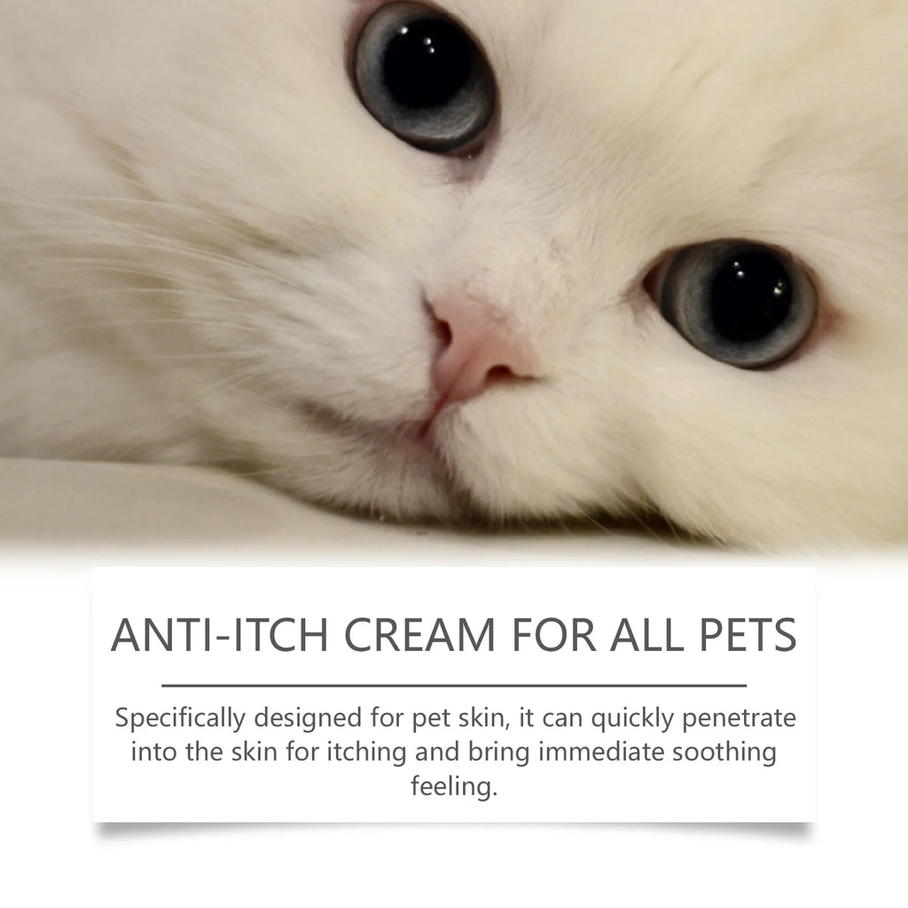 Herbal Pet Skin Care Cream Relieve Itching Long Lasting Moisturizing Make Pet Skin Soft Smooth Gentle Repair Formula Cream 60g Oasis Select