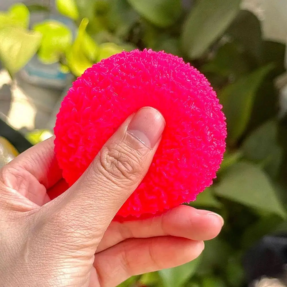 Squishy Ice Ball Fidget Toy – Soft Stress Relief Sensory Squeeze