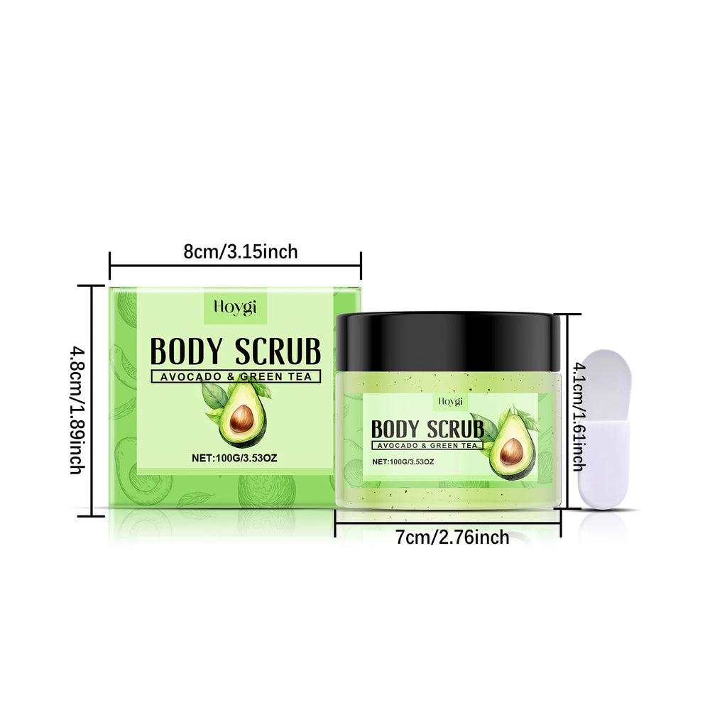 Matcha Body Scrub Gentle Exfoliating Cleansing Pores Effectively Removes Dirt Smooth Skin Nourishing Skin Scrub Nourishing Care Oasis Select