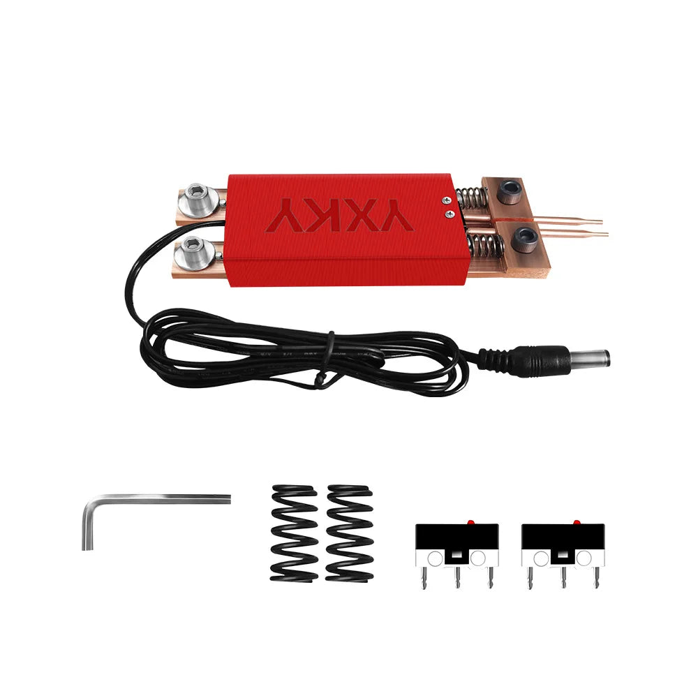 Spot Welding Pen Integrated Spot Welder Hand-held with Automatic Trigger For 18650 Battery Trigger Weld Mini Spot Weld Oasis Select Red