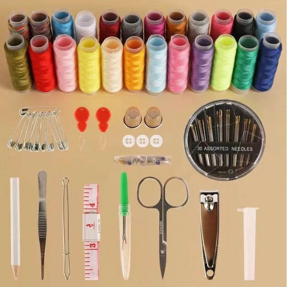 New 62Pcs/Set DIY Sewing Kit Multi-Function Professional Sewing Box Stitch Sewing Tool Oasis Select
