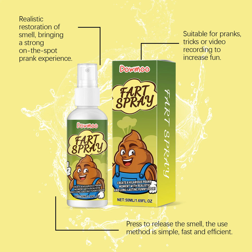 Stinky Spray Realistic Prank Odor Funny Prop Must Have Toy for Party Pranks Spray Party Surprise Oasis Select