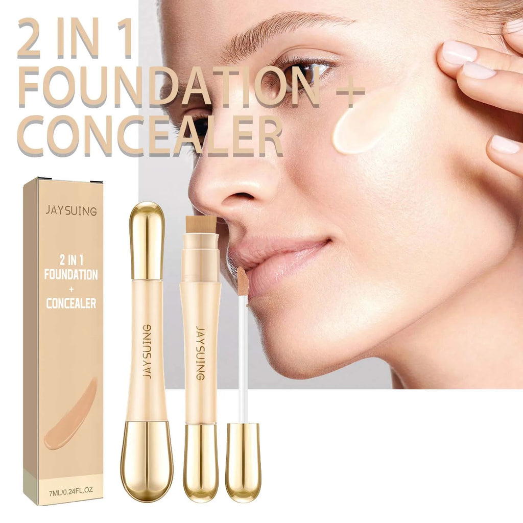 Jaysuing 2-in-1 Double Head Concealer – Coverage & Moisturize Face Concealer Oasis Select