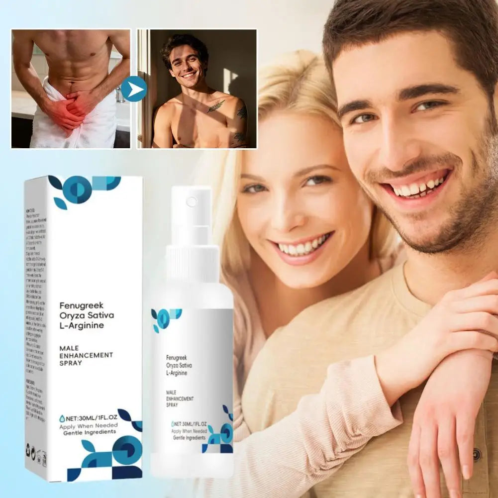 Herbal Men's Enhancement Spray 30ml – Fast-Absorbing Formula Men's Care Spray Oasis Select