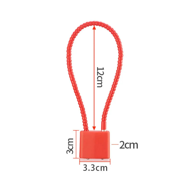 Hot Sale Steel Wire Padlock Cabinet Lock,with Key Anti-theft Lock,Dormitory Cabinet Luggage Lock Helmet Lock Oasis Select 004