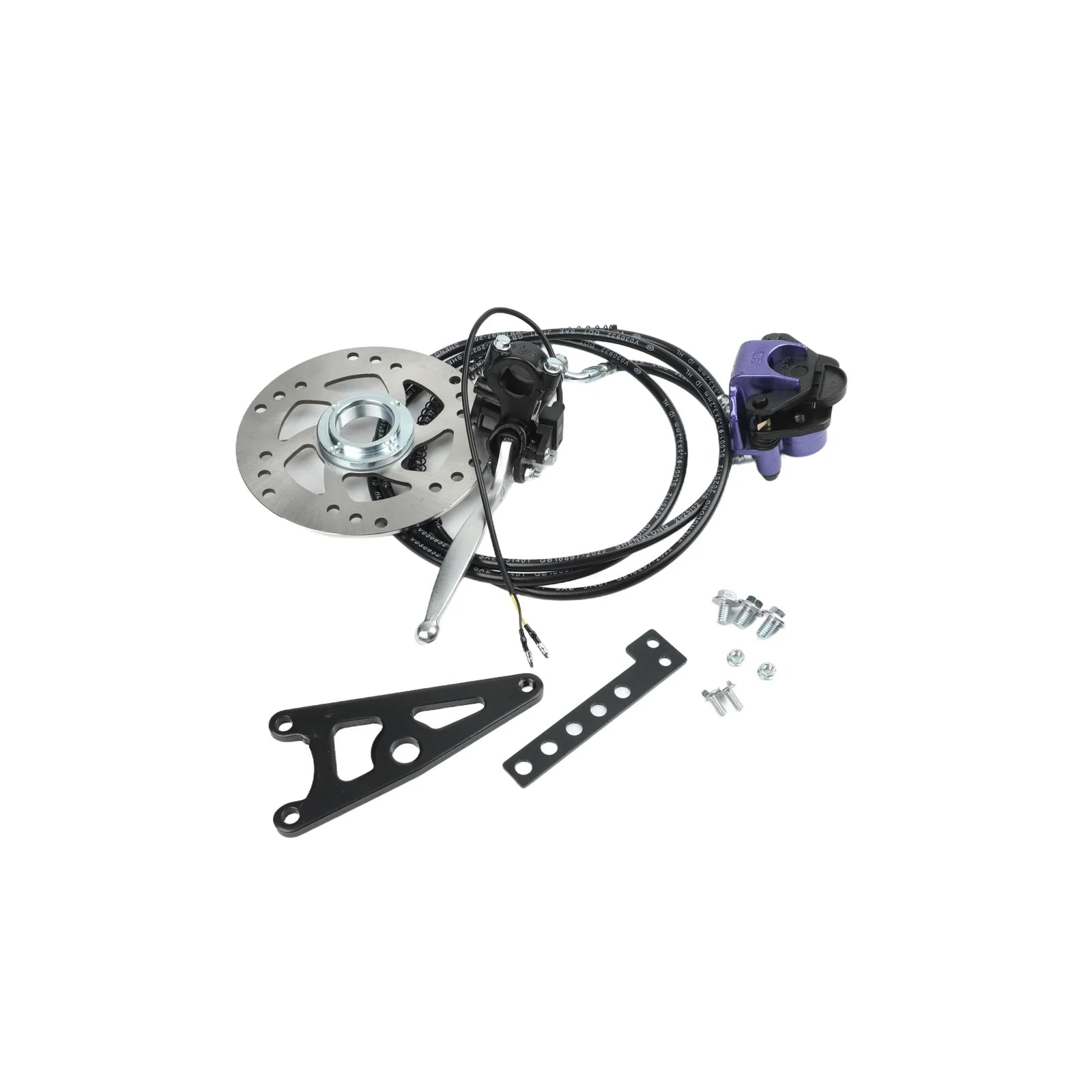 Brake Set Electric Vehicle Motorcycle Modification Disc Disc Brake Diameter Electric Vehicle Heat Dissipation Pack Of Screws Oasis Select