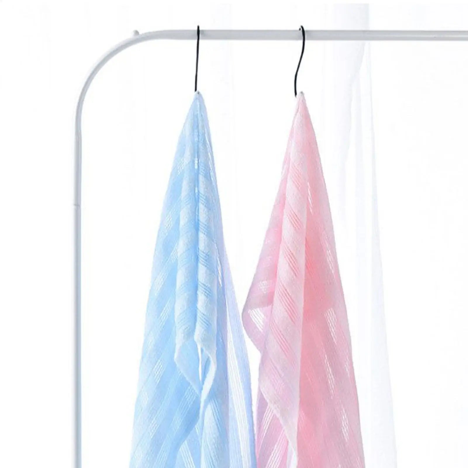 Exfoliating Bath Brush cloth 1PC Shower Scrubber for Back & Body Multi-Function Soft Shower Sponge Bathroom Accessories Oasis Select