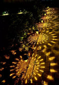 Courtyard Outdoor Lighting, Garden Lamps, Solar Lawn Lamps, Garden Landscape Light and Shadow Atmosphere Lawn Lamps Oasis Select Highlight warm light