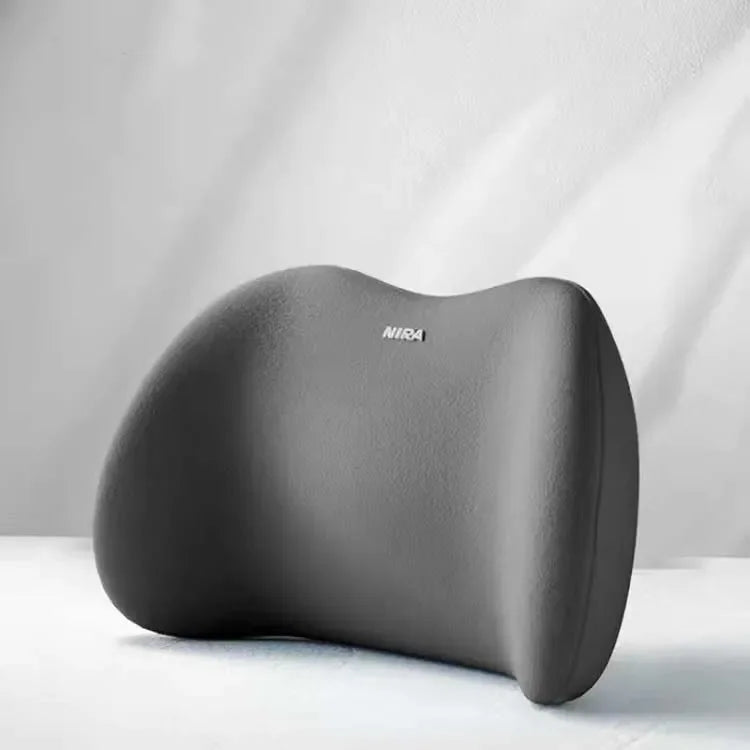 Car Headrest, Lumbar Support, Shoulder Pillow, Car Pillow, Memory Cotton Waist Backrest Cushion, Household Automotive Products Oasis Select Lumbar Pillow Grey