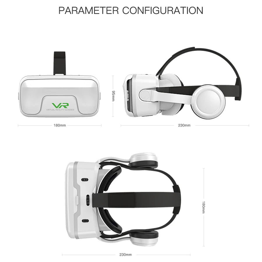 VR Shinecon 10.0 3D VR Headset Goggles for Smartphones