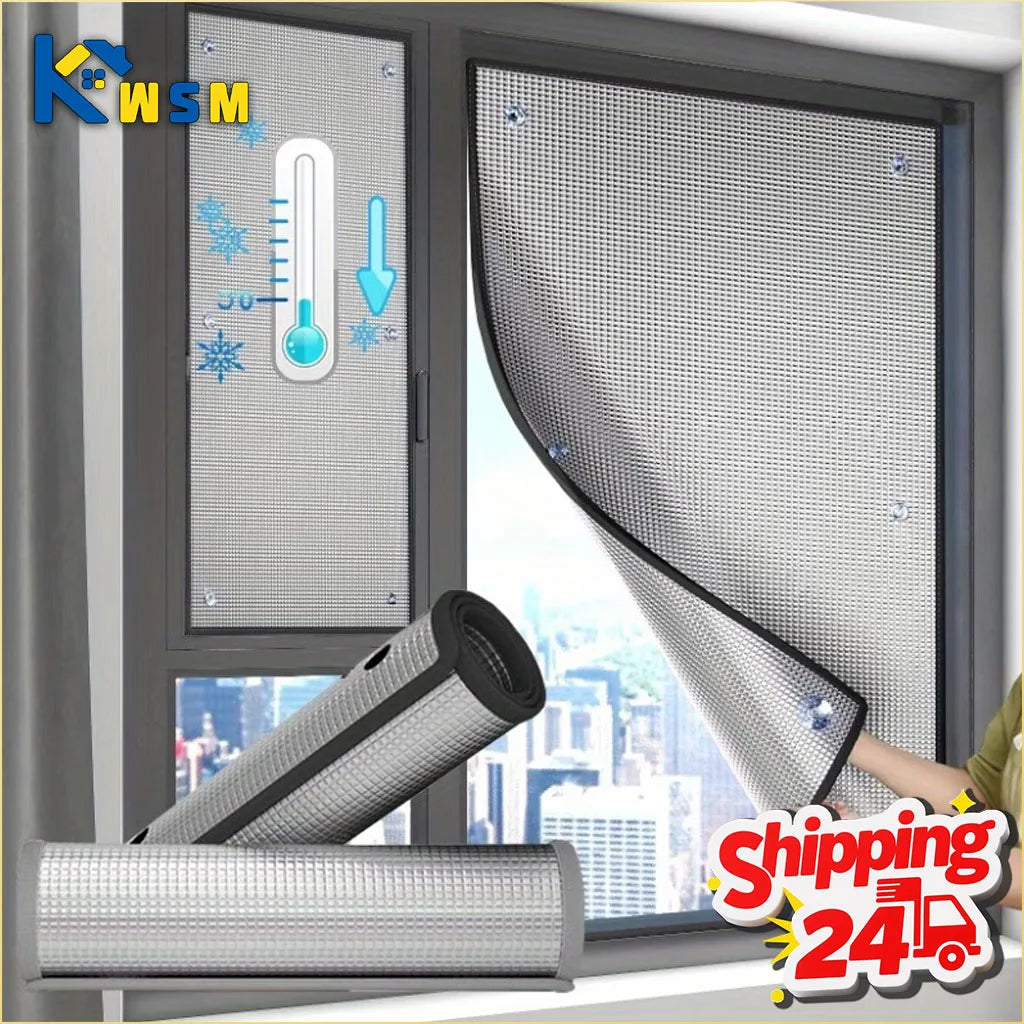 50X50CM 50X100CM Self Adhesive Window Sun Heat Insulation Film for Home Balcony Sunroom Glass Anti UV Sticker Privacy Shade Oasis Select