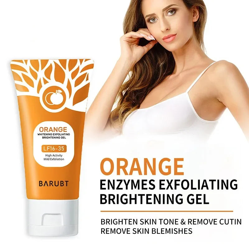 Orange Exfoliating Facial & Body Scrub Gel 50g | SAKSRAAR