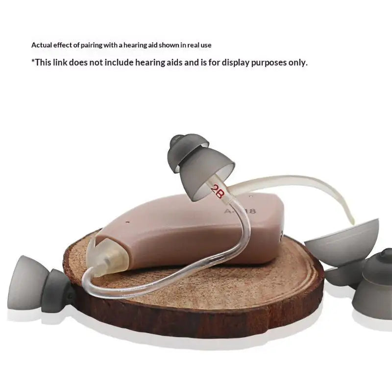 1PCS Phonak Power 4.0 Sizes Double Power Eartips Dome Compatible To Phonak New Hearing Aids Size 10mm 11.5mm 13mm Oasis Select